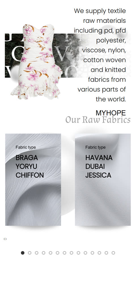 Fragment van de website van MyHope